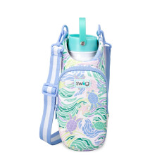 Swig Life Water Bottle Sling Bag Water Bottle Holder with Adjustable Strap Bottles Carrier Bag with Zippered Phone Pocket Holds 36oz Bottles