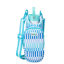 Swig Life Water Bottle Sling Bag Water Bottle Holder with Adjustable Strap Bottles Carrier Bag with Zippered Phone Pocket Holds 36oz Bottles