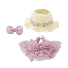 Tj til dukker Tilbehr (ingen dukke) Kawaii Hat Nederdel Outfit St 3 stykker til 15cm 17cm Dukkedragt Stilfuldt sljfedukke Hat Tjst Udskiftn