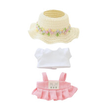 Roupas para acessrios de bonecas (sem boneca) Conjunto de roupas de saia de camisa Kawaii 3 peas para terno de boneca de 15 cm 17 cm Conjunto d