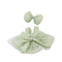 Tj til dukker Tilbehr (ingen dukke) Kawaii nederdel outfit st 2 stykker til 15 cm 17 cm dukkedragt Stilfuldt pkldning Bowknot dukke tj st