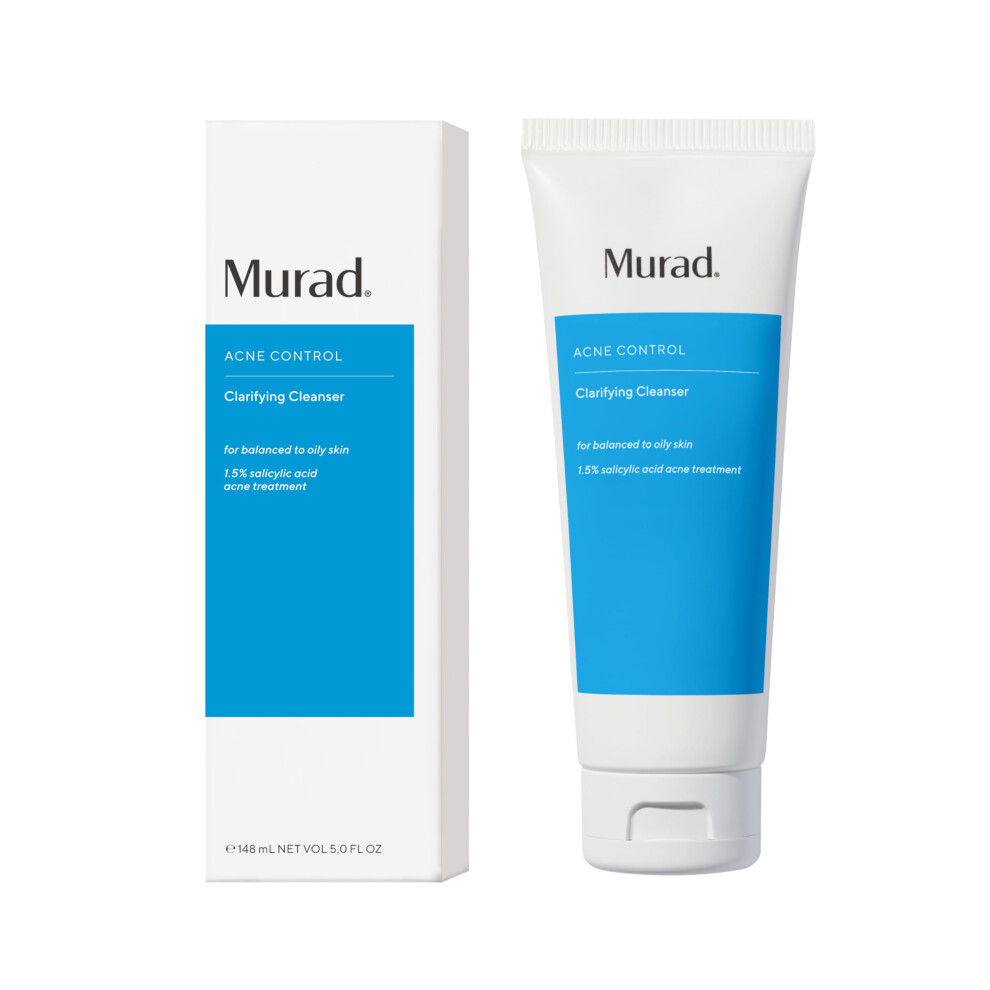 Murad Acne Control Clarifying Cleanser - Salicylic Acid & Green Tea Formula for Acne  Deep Pore Cleansing  Oil Control & Breakout Prevention for