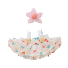 Tj til dukker Tilbehr (ingen dukke) Kawaii Nederdel Outfit St 2 stykker til 15 cm 17 cm Dukkedragt Stilfuldt pkldning Blomsterdukke Tjst E