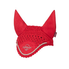 LeMieux Hobby Horse Ear Bonnet - Chilli Red - Suitable for Ages 3+