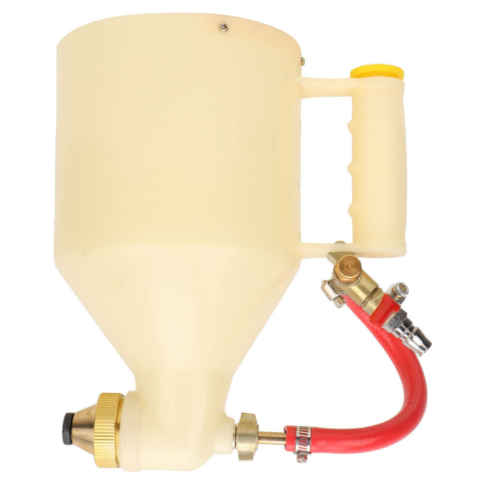 3L 1/4In Adjustable Plastic Hopper Air Spray Gun Wall Painting Sprayer Construction Tool 8491324632459