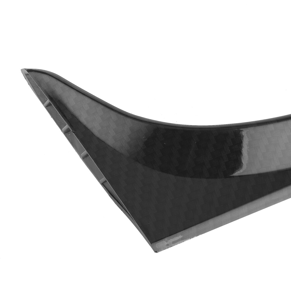 2Pcs Rear Window Spoiler Side Wing Trim Cover Car Vehicle Modification Fit For Mk7 Gtd R 2014Â2018Carbon Fiber Style 4111324632801