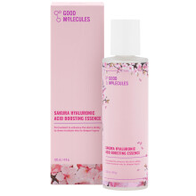 Good Molecules Sakura Hyaluronic Acid Boosting Essence Ultra feuchtigkeitsspendende Gesichtsfeuchtigkeitscreme Hautpflege zur Hydratation, Straff