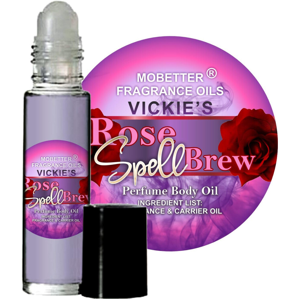 Mobetter Fragrance Oils Vickies Rose Spell Brew Parf M Damen K Rper L 10Ml Roll On-image