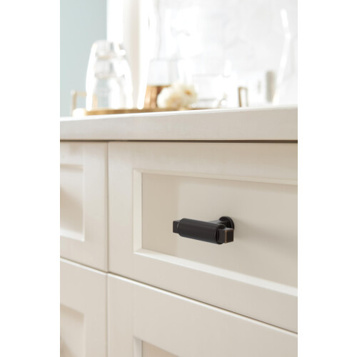 Amerock Balon Boto de gabinete de bronze polido com leo de 2 polegadas (51 mm) de comprimento BP37481ORB 1