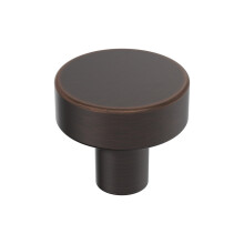 Amerock Merced 1-1/4 polegada (32 mm) de dimetro, boto de gabinete de bronze polido com leo BP37420ORB