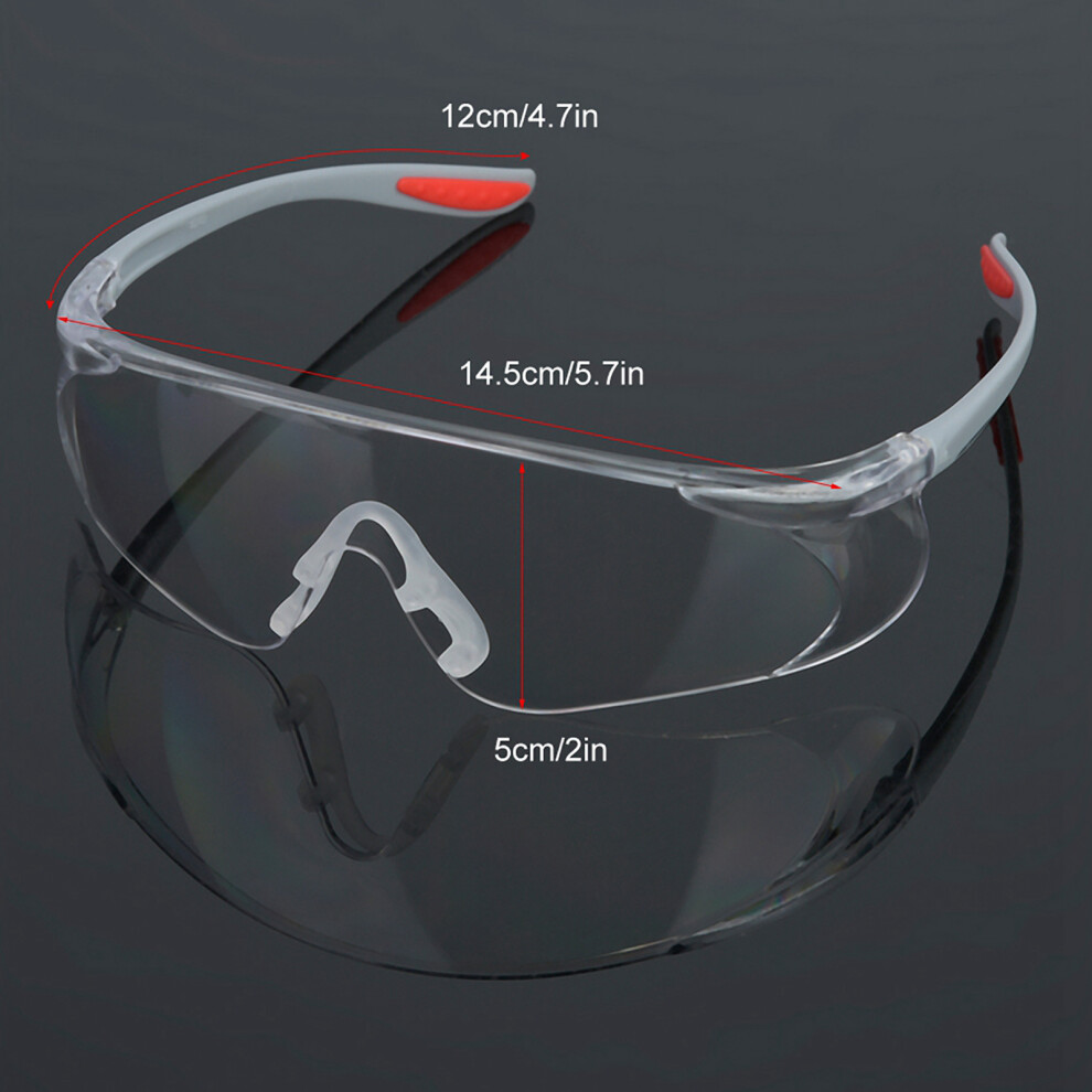 Safety Glasses Transparent Anti Scratch Lens Goggles Eye Protection Industrial Labor Glasses 7621324633618