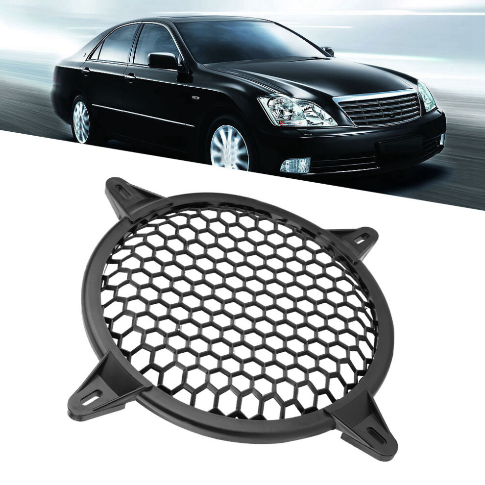 Car Audio Plastic Mesh Cover Woofer Speaker Modification Protect Guard 6Inch 3441324633739