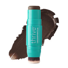 Thrive Causemetics Triple Threat Color Stick: kremowy bronzer i sztyft do konturowania twarzy z witamina E olejkiem z wiesiolka wodoodporna, odpo