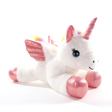 Cucire un anticorno un animale da peluche di unicorno bifulliano 12 pollici/30 cm graziosi peluche per ragazze imbottiti regali di compleanno di pelu