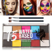 15 couleurs Roue de fusion pour effets sp ciaux Halloween Face Body Paint Sfx Makeup Light Green Witch Zombie Gamora Face Body Paint Paint Cospla