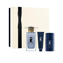 Dolce&Gabbana K for Men Gift Set - Eau De Toilette 100 ml / 3.4 fl. oz Shower Gel 50 ml / 1.7 fl. oz and Deodorant Stick 75 ml / 2.5 fl. oz