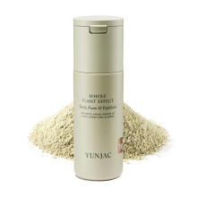 YUNJAC YUNJAC Tglicher Schaum und Peeling mit Ganzpflanzeneffekt (2,82 Unzen) Beruhigendes, mit Enzymen angereichertes Matcha-Peeling, geeignet f