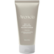 ARENCIA Rice + LHA Pore Control Rice Cake Cleanser mit Salicylsure Tiefenreinigendes, sanftes Peeling Alle Hauttypen 5,29 oz