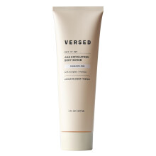 Versed Buff It Out AHA Exfoliating Body Scrub and Mask - Melkzuur en glycolzuur exfoliant - Microfijne puimsteen lichaamsexfoliator om hobbelige,