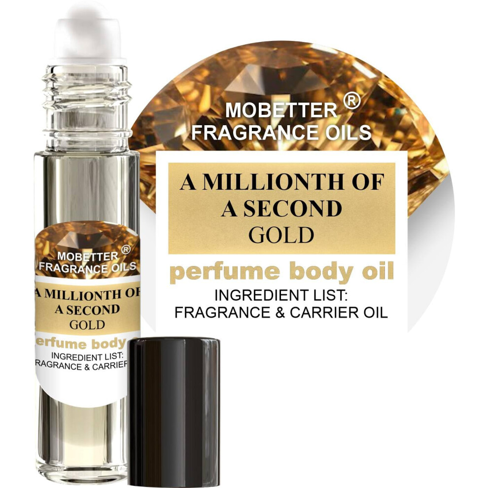 Mobetter Fragrance O Gold Mobetter Fragrance Oils A Millionth Of A Second Perfume Women Body Oil 10Ml Roll On