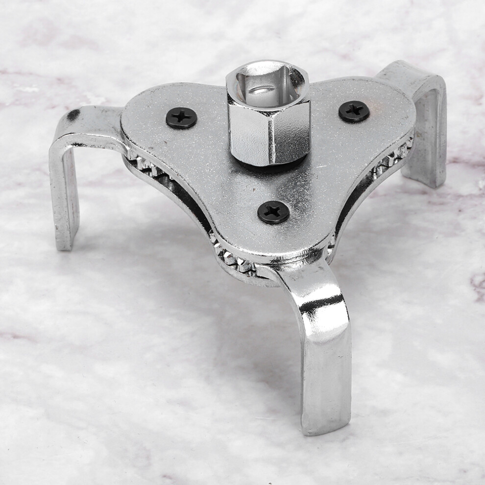 Universal Oil Filter Wrench Tool Drive 3-Jaw Remover Tool 63-105Mm For Car Trucksflat 8781324635452