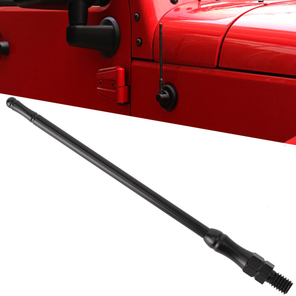6.7In Car Radio Antenna Replacement Accessory Fits For Jeep Wrangler 2007-2017Black 9441324635591