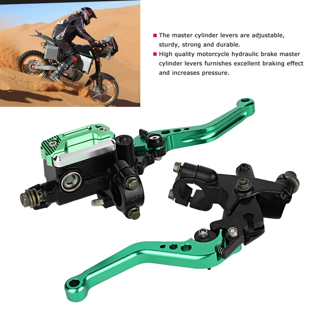 1 Pair Universal Cnc Motorcycle Hydraulic Clutch Brake Pump Master Cylinder 9391324635872