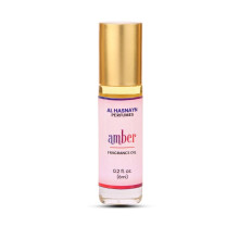 Amber Parfymolja Roll-On - Alkoholfri Parfym för Män och Kvinnor av AL HASNAYN 6ML 0.20fl oz
