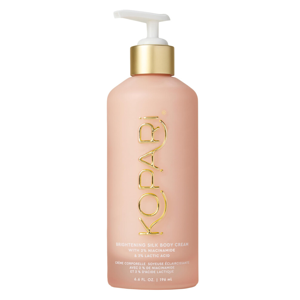 Kopari Cream Brightening Silk Body With 2% Niacinamide Ahas & Kakadu Plum - Hydrating Body Lotion For Radiant Even Skin Tone Lightweight Fast
