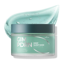 IsNtree Gim PDRN Tiefschlafmaske 80 ml 2,7 fl oz | Koreanisches SEAWEED Skincare Schlafmaskengel | Nachtcreme | Gesichtsmaske | bernacht-Gelmaske f