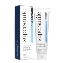 SUPERSMILE ICY MINT Fluoruro senza fluoro - Dentifricio sbiancante per denti visibilmente pi luminosi - Sbianca fino a 6 tonalit 4,2 oz