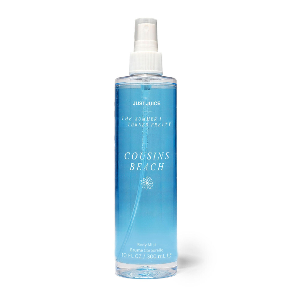 Just Juice - The Summer I Turned Pretty Cousins Beach Body Mist - Beachy Creamy Coconut And Vanilla Body Spray For Women And Men - 10.14 Oz