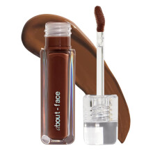 about-face Light Lock Lipgloss Dare To Bare  Nicht klebender, hochglnzender Lipl-Glanz mit Kokosnussl, Pfefferminze und Lavendel  Vegane, tierve