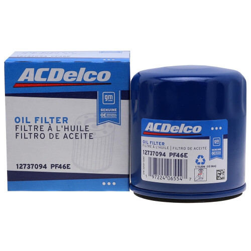Filtro de leo ACDelco GM equipamento original PF46E (12737094) 1