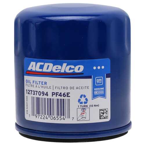 Filtro de leo ACDelco GM equipamento original PF46E (12737094)