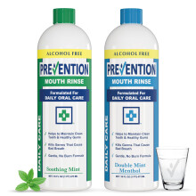 Prevention Daily Care Combo Pack, Alkohol-Fri Muntvätt, Väteperoxid Tandblekning
