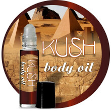MOBETTER DUFTLE Kush Parfm Duftl Krperl 1/3 oz Rolle auf Glasflasche Ungeschnittene Reisegre