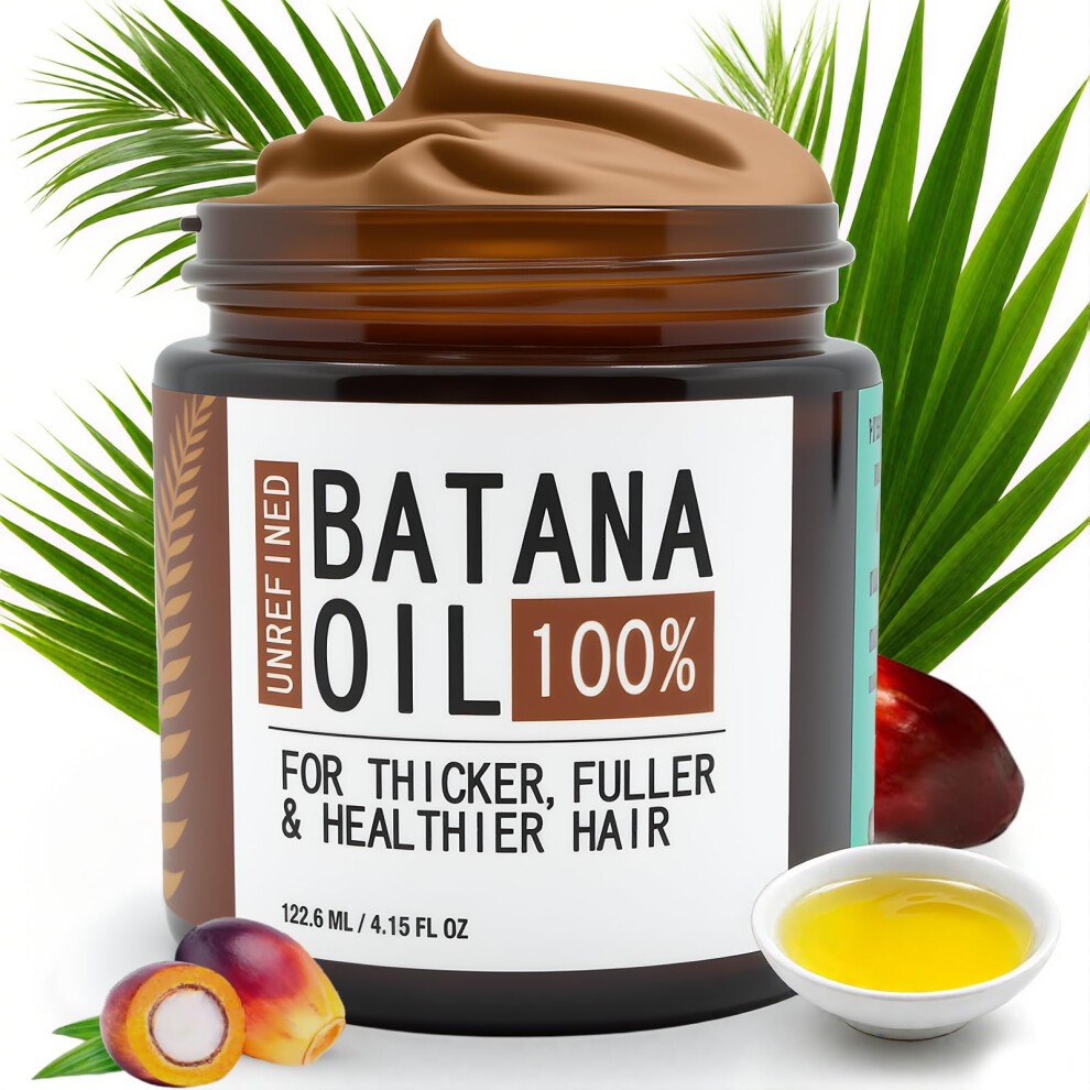 Unalakleet 100 % Rohes Batanal Fr Haarwachstum Botanal-Haarwuchsbehandlung Mit Krbiskernen Und Kaffee | Vegane Natrliche Haarpflege Fr Di-image