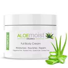 Bio-Aloe-Vera-Lotion Feuchtigkeitscreme fr Gesicht und Krper mit natrlichem Aloe-Vera-Vitamin-E-l, Vitamin-C-Retinol-Creme, Sheabutter Anti-A