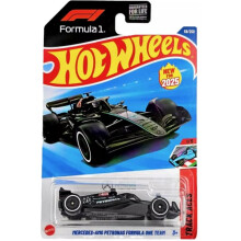 Hot Wheels Mercedes-AMG Petronas Formula 1 Team Track Aces 1/5 59/250 1:64 Scale Diecast Vehicle