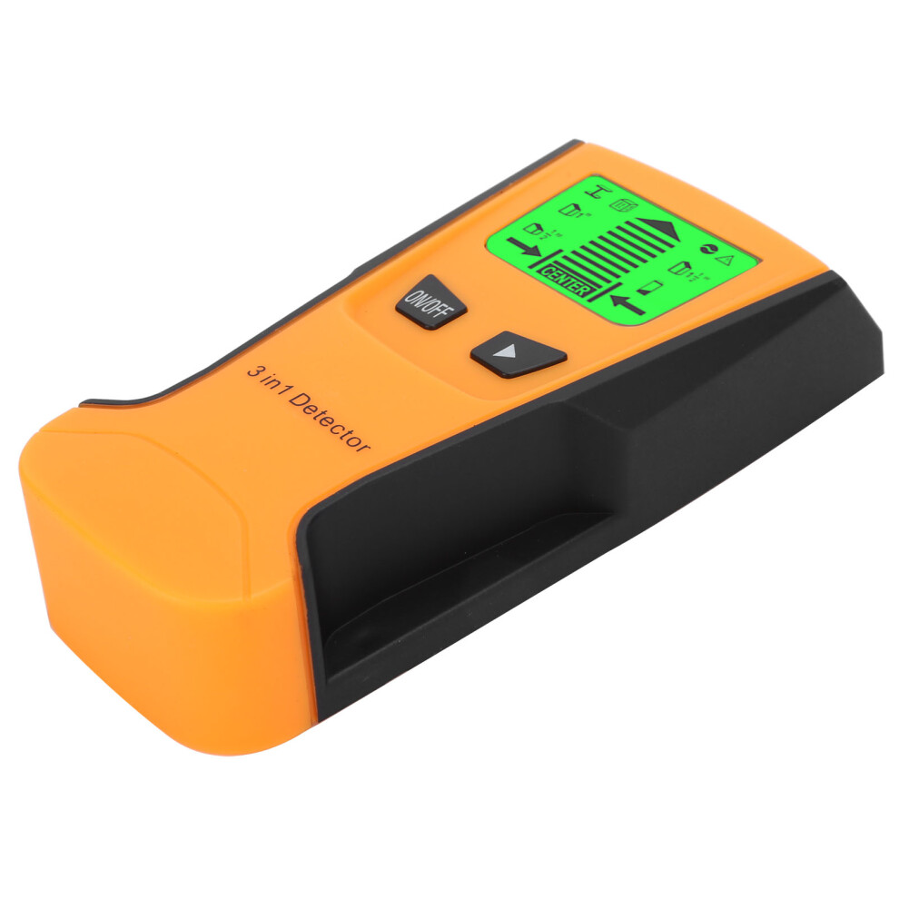 3 In 1 Wood Studs Wall Scanner Finder Lcd Backlight Automatic Calibration Metal Detector 9321324638368