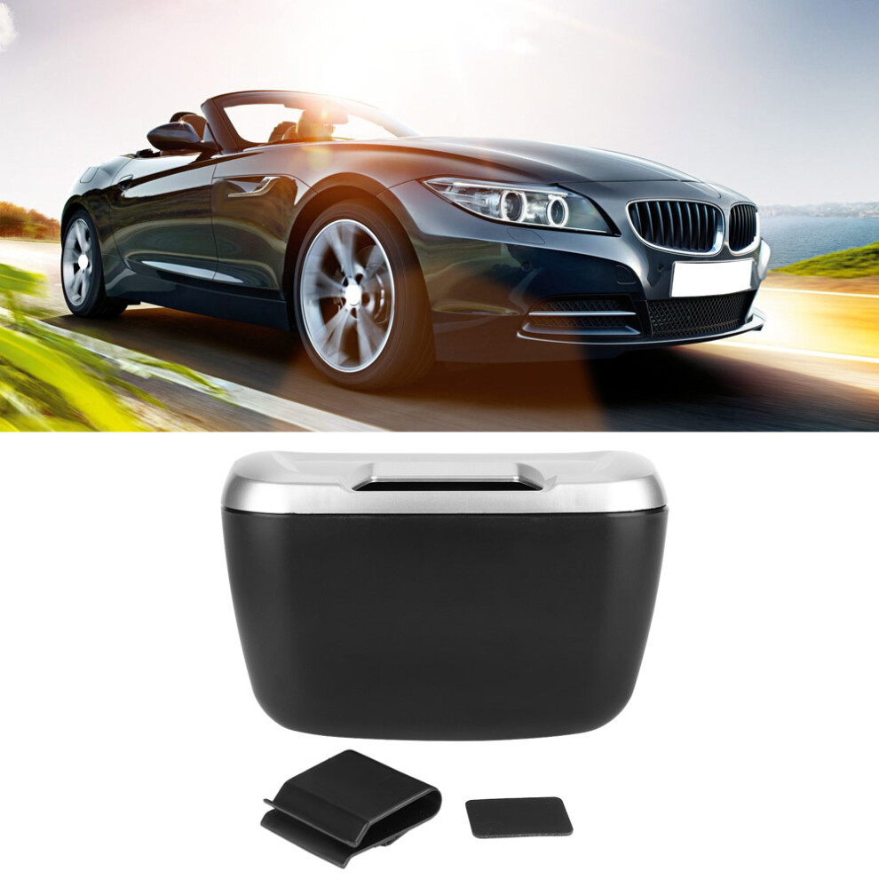 Portable Auto Car Trash Can Rubbish Waste Garbage Dust Box Bin Storage Holder Interior 5091324639101