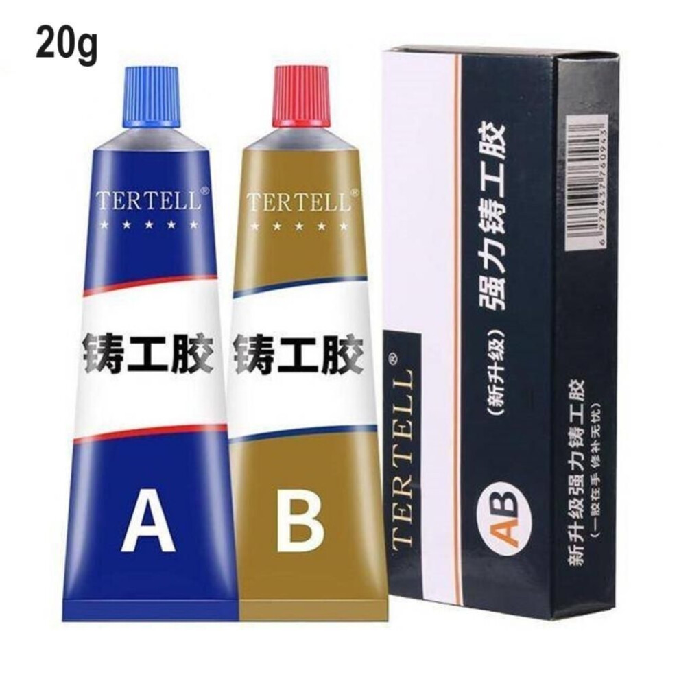 (multicolor, 20g) 20g/70g/100g Magic Repair Glue Ab Metal Cast Iron Repairing Adhesive Heat Resistance Cold Weld Metal Repair Adhesive Agent Caster Glue