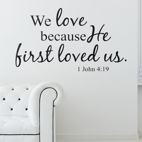 Bible Verse Wall Decals Christian Quote PVC Wall Art Stickers Religious ...