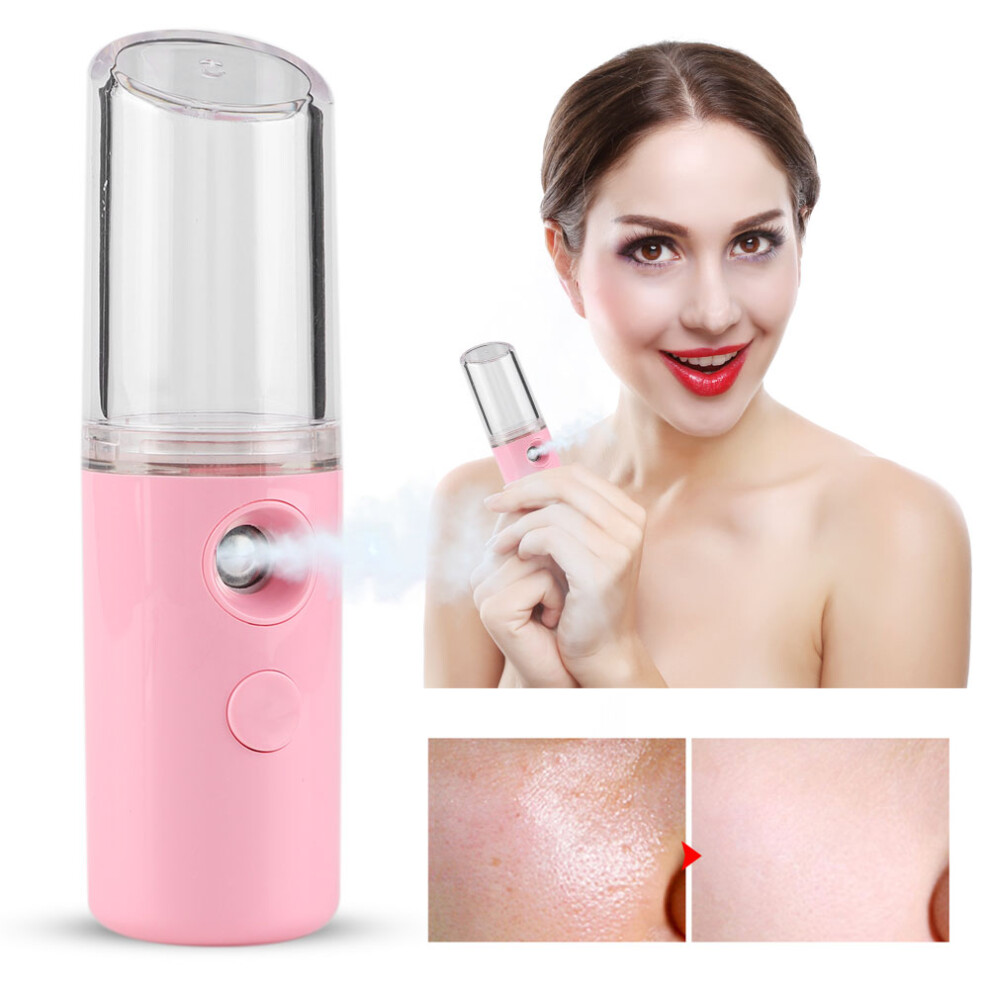 Pink 25Ml Nano Atomization Mist Sprayer Face Skin Moisturizing Mist Spray