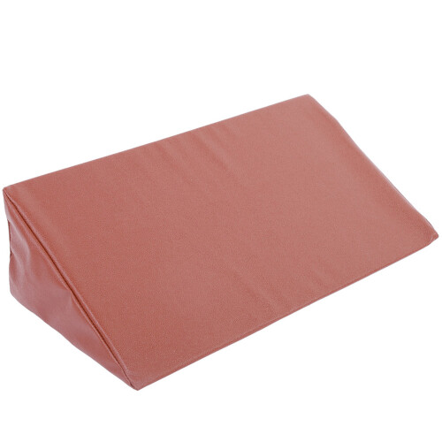 Bed Wedge Pillow Leg Elevation Back Lumbar Support Cushions Waterproof PU Leather Cover 1
