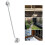 3PCS 10in Cabin Privacy Hook Eye Latch Lock Stainless Steel Solid Gate Hooks Hasp for Window 8