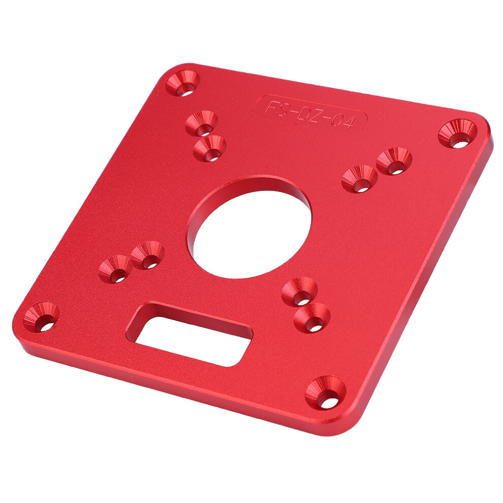 Router Table Insert Plate Aluminum Alloy 6061 Anodic Oxidation Engraving Router Table Plate 4961324644720