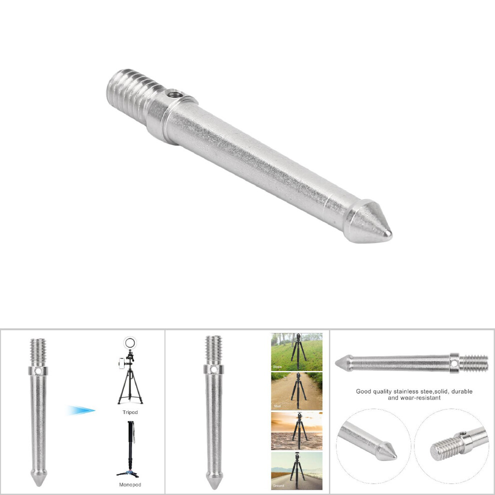 Metal Spike Mount For Tripod Monopod With 3/8 Inch Screw Thread Camera Accessories(8Cm) 4031324644676