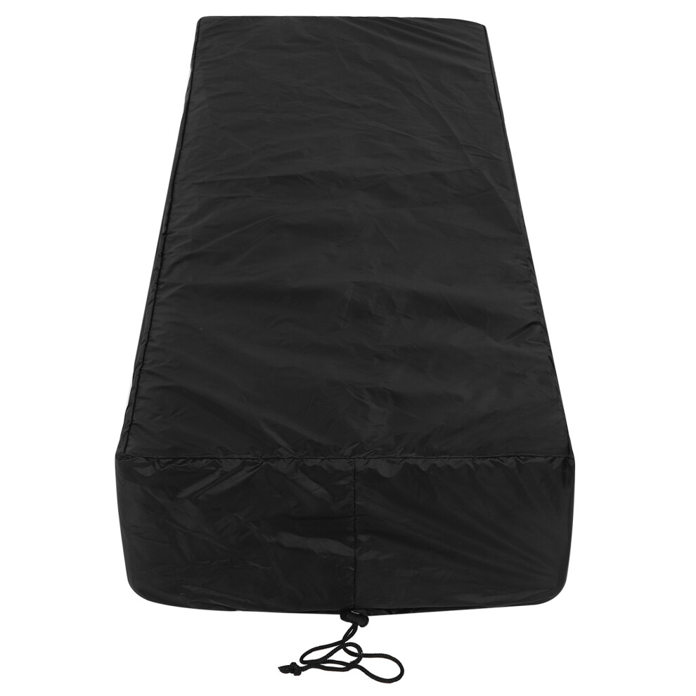 Electronic Piano Dust Cover Keyboard DustProof Waterproof Protection Cloth Household Products(Black 61 Key)